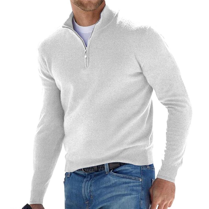 Taché - Modern Half-zip Knit