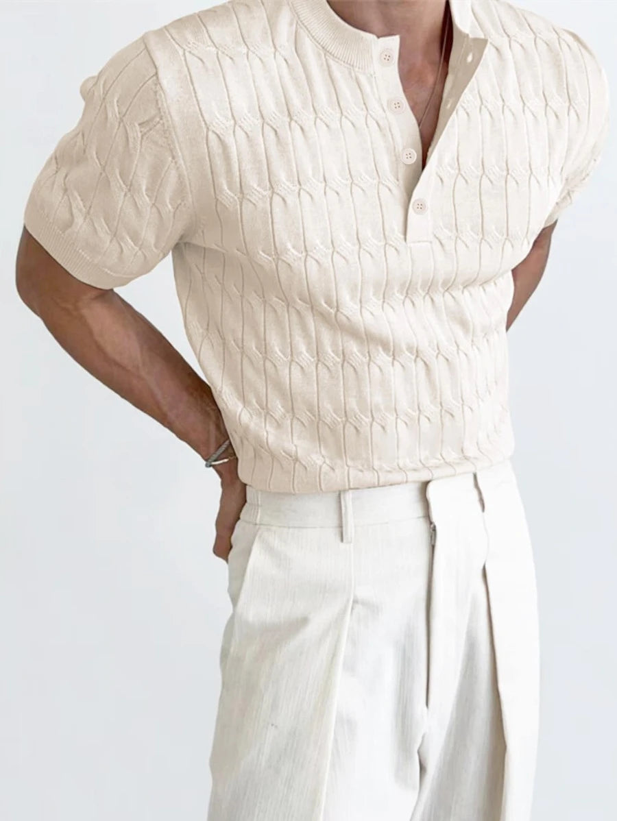 The Savile Knit Polo