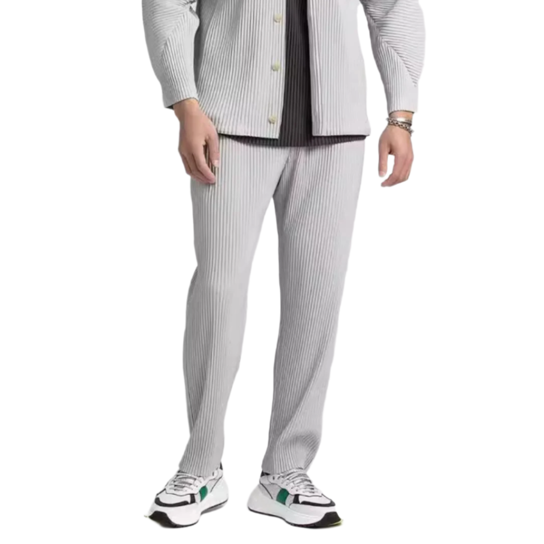 Textured Cotton Lounge Pants