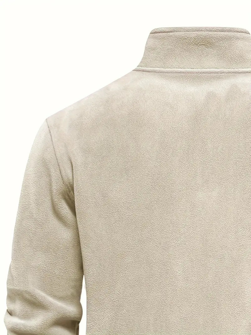 The Henley Fleece Pullover
