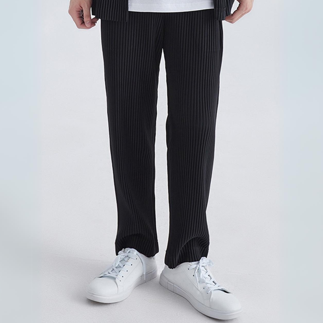 Textured Cotton Lounge Pants