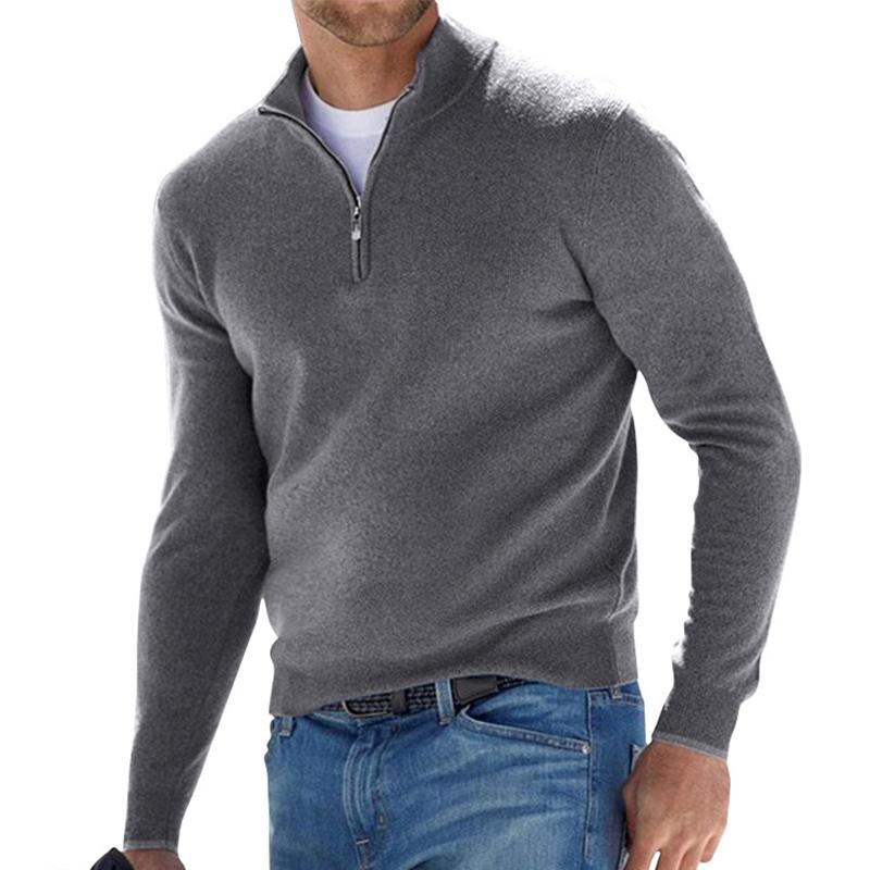 Taché - Modern Half-zip Knit