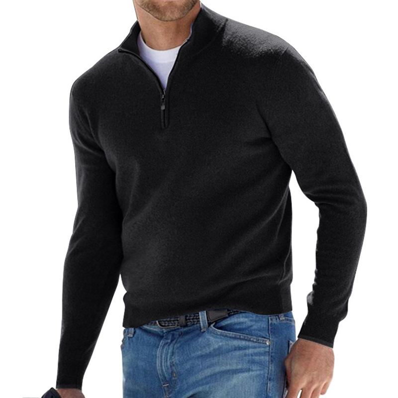 Taché - Modern Half-zip Knit