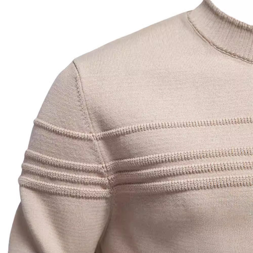 The Milan Textured Crewneck