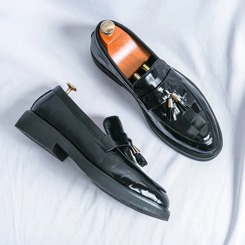 Giovannio Leather Loafers