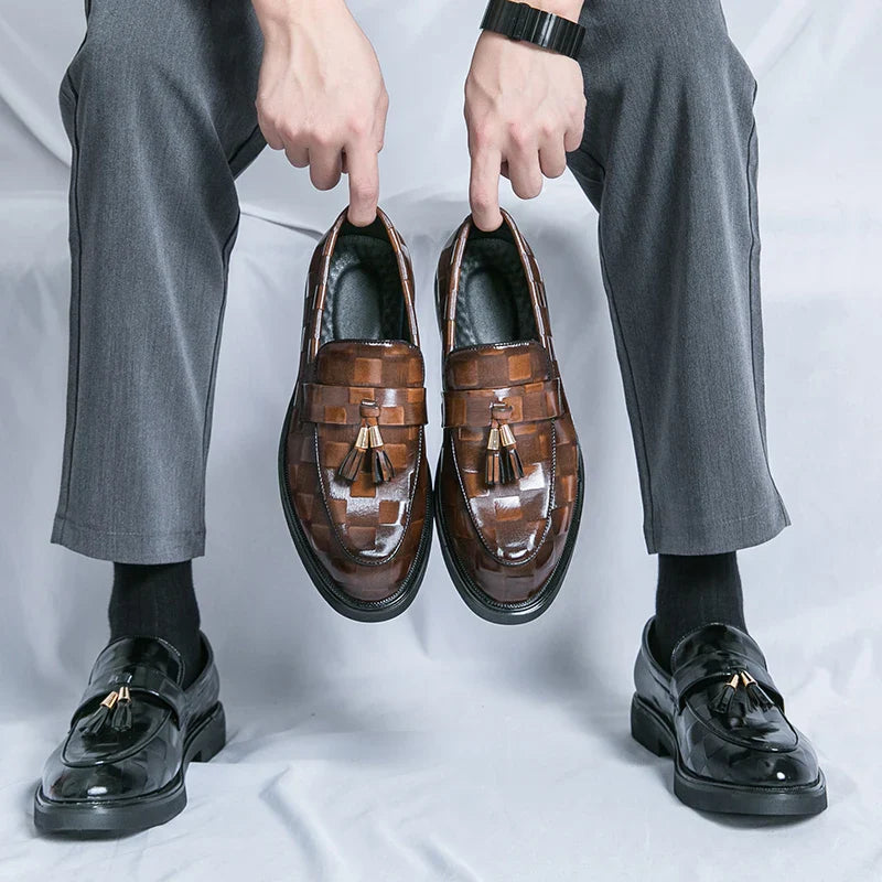 Giovannio Leather Loafers