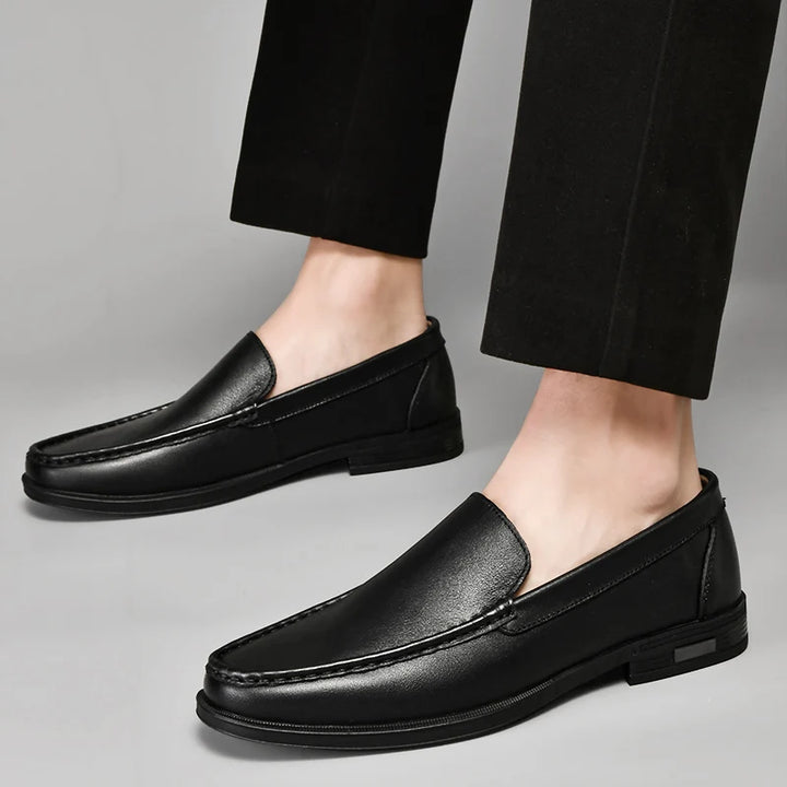 Sage - Genuine leather loafers