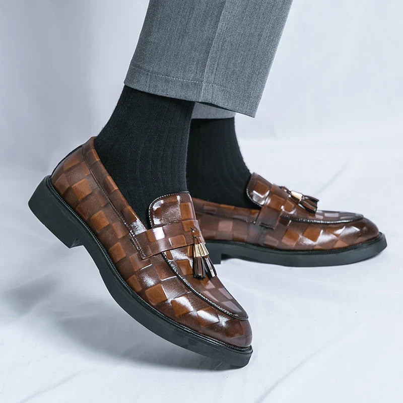 Giovannio Leather Loafers