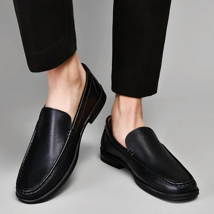 Sage - Genuine leather loafers