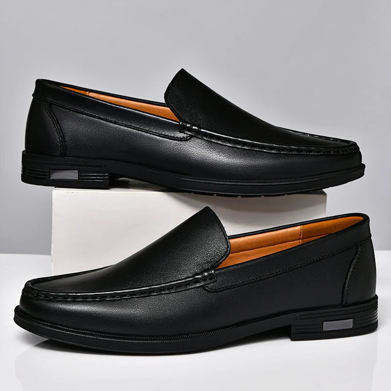 Sage - Genuine leather loafers