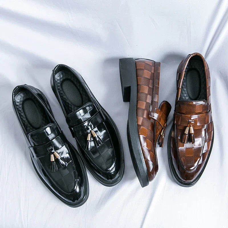 Giovannio Leather Loafers