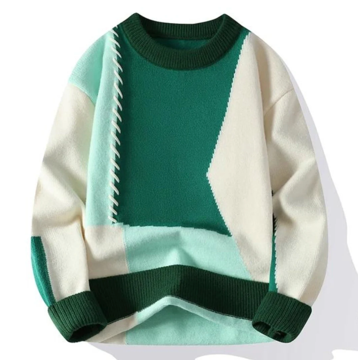 Amara | Patchwork Pullover