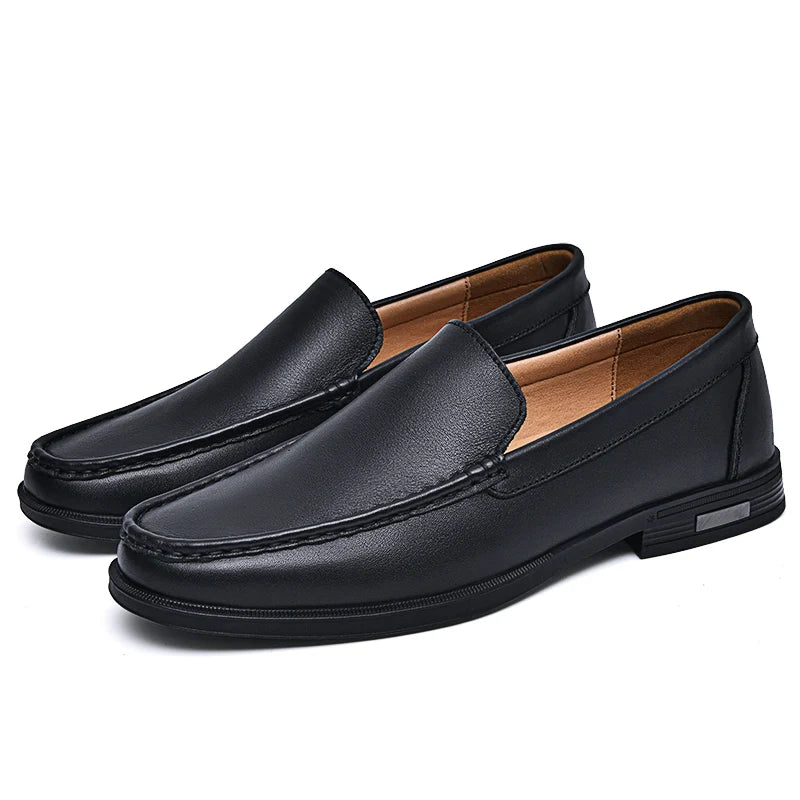 Sage - Genuine leather loafers
