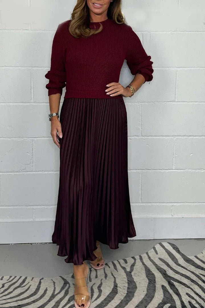SOPHIE™ | Elegant 2-in-1 Sweater Dress