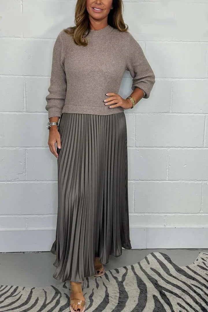SOPHIE™ | Elegant 2-in-1 Sweater Dress