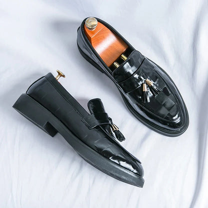 Giovannio Leather Loafers