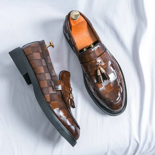Giovannio Leather Loafers