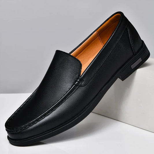 Sage - Genuine leather loafers